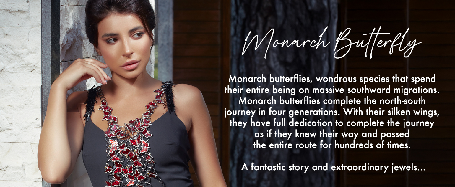 Roberto Bravo Silver Monarch Butterfly Collection Items